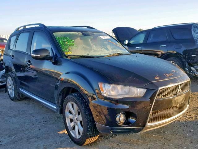 JA4JS4AX2AZ017794 - 2010 MITSUBISHI OUTLANDER BLACK photo 1