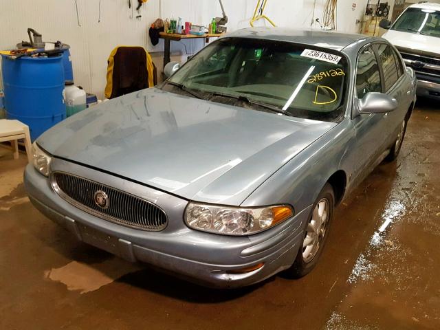 1G4HR54K63U289122 - 2003 BUICK LESABRE LI GREEN photo 2