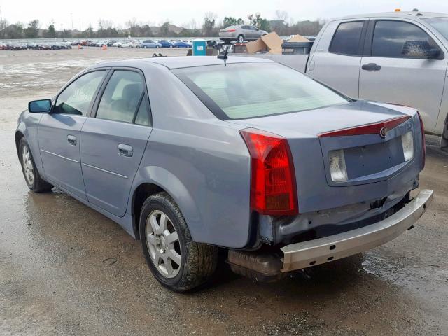 1G6DP577170146739 - 2007 CADILLAC CTS HI FEA BLUE photo 3