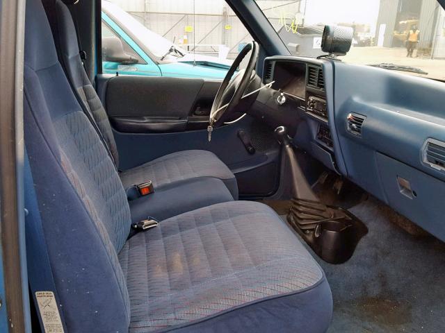 1FTCR10A3PPB04355 - 1993 FORD RANGER BLUE photo 5