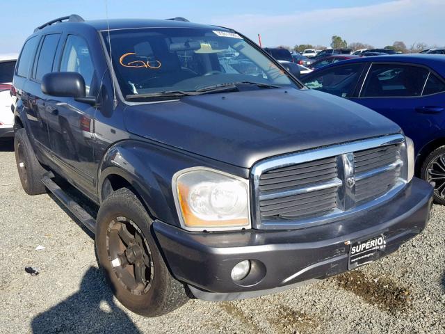 1D4HD48D74F145094 - 2004 DODGE DURANGO SL GRAY photo 1