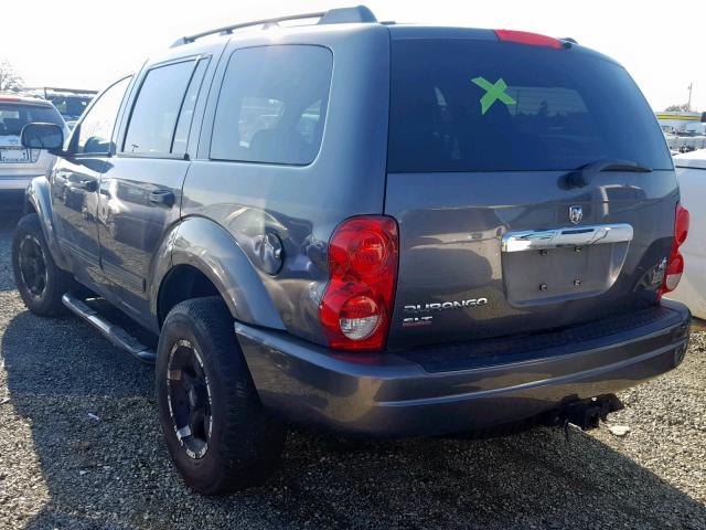 1D4HD48D74F145094 - 2004 DODGE DURANGO SL GRAY photo 3