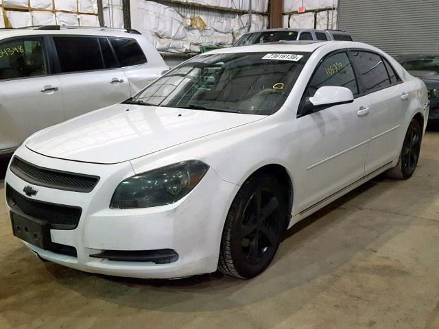 1G1ZC5E15BF130524 - 2011 CHEVROLET MALIBU 1LT თეთრი ფოტო 2