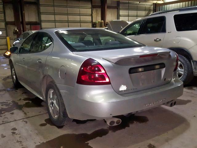 2G2WP522541290994 - 2004 PONTIAC GRAND PRIX SILVER photo 3