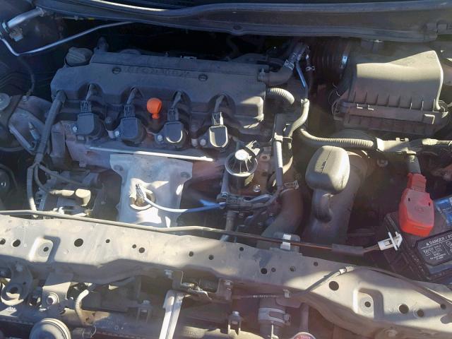 2HGFB2F91FH521062 - 2015 HONDA CIVIC EXL ნაცრისფერი ფოტო 7