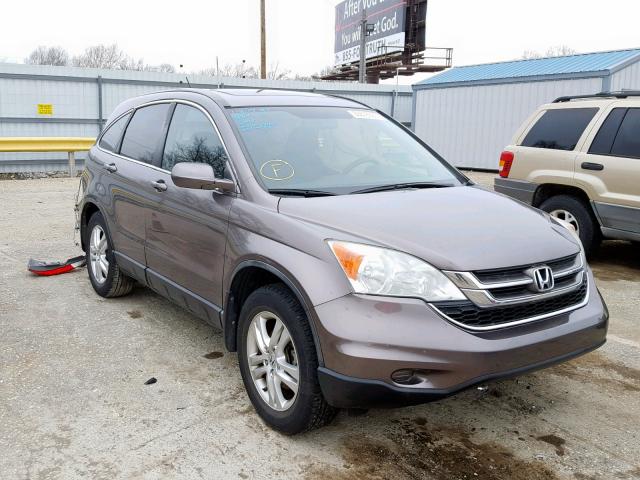 5J6RE3H77AL043031 - 2010 HONDA CR-V EXL GRAY photo 1