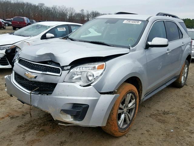 2GNALDEK8D6141240 - 2013 CHEVROLET EQUINOX LT 银色 照片 2