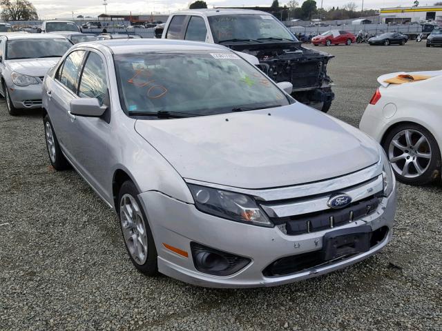 3FAHP0GA4CR259940 - 2012 FORD FUSION S SILVER photo 1