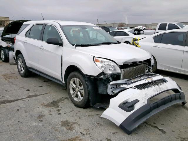 2CNALBEW4A6399133 - 2010 CHEVROLET EQUINOX LS WHITE photo 1