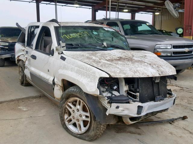 1J4GX48S03C540470 - 2003 JEEP GRAND CHER WHITE photo 1