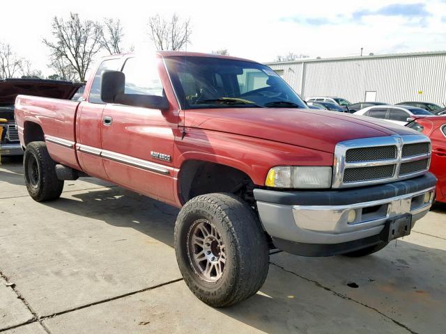 3B7KF236XXG213224 - 1999 DODGE RAM 2500 RED photo 1