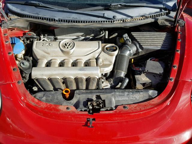 3VWSF31Y07M406992 - 2007 VOLKSWAGEN NEW BEETLE Qırmızı foto 7