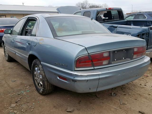 1G4CW54K244109851 - 2004 BUICK PARK AVENU BLUE photo 3