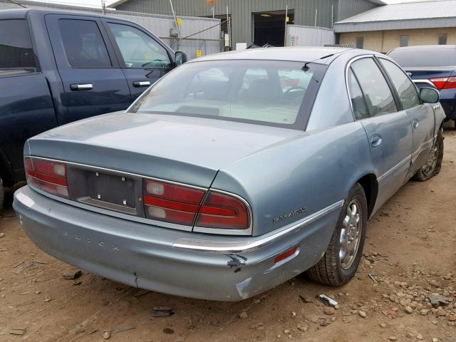 1G4CW54K244109851 - 2004 BUICK PARK AVENU BLUE photo 4