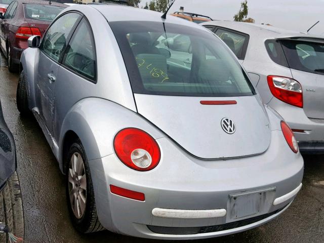 3VWRG31C58M502201 - 2008 VOLKSWAGEN NEW BEETLE Gümüş foto 3