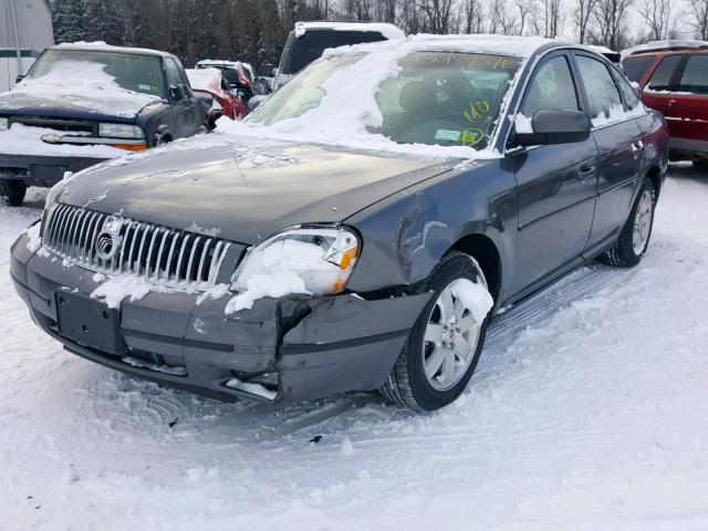 1MEFM41136G611703 - 2006 MERCURY MONTEGO LU GRAY photo 2