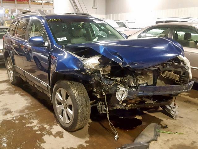 4S4BRCGC7A3353525 - 2010 SUBARU OUTBACK 2. BLUE photo 1