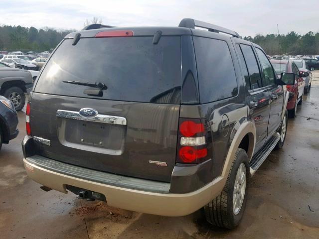 1FMEU64E57UB45214 - 2007 FORD EXPLORER E GRAY photo 4