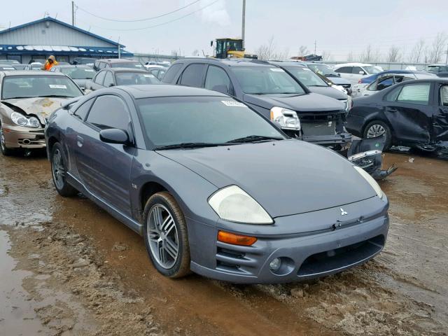 4A3AC74H73E073892 - 2003 MITSUBISHI ECLIPSE GT GRAY photo 1