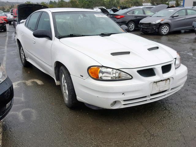 1G2NF52E63M624767 - 2003 PONTIAC GRAND AM S WHITE photo 1