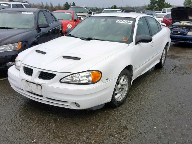 1G2NF52E63M624767 - 2003 PONTIAC GRAND AM S WHITE photo 2