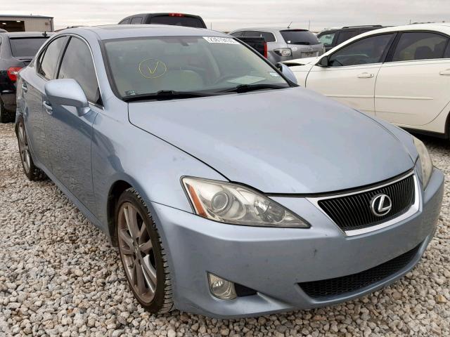 JTHBK262885052898 - 2008 LEXUS IS 250 BLUE photo 1