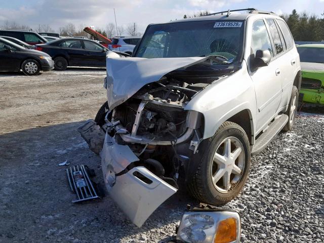 1GKDT13S982244732 - 2008 GMC ENVOY SILVER photo 2