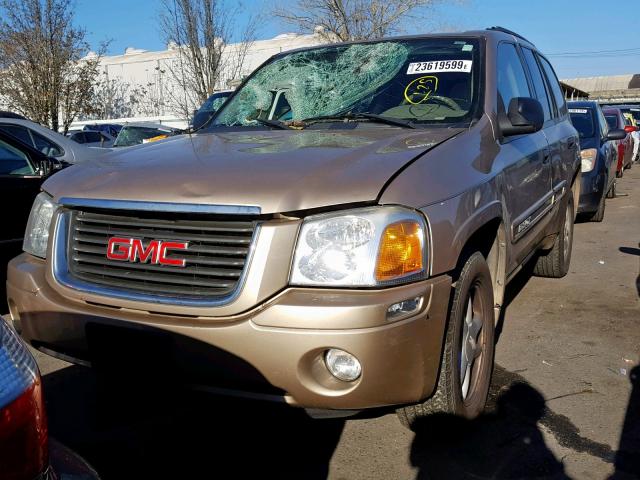 1GKDS13S542410483 - 2004 GMC ENVOY TAN photo 2