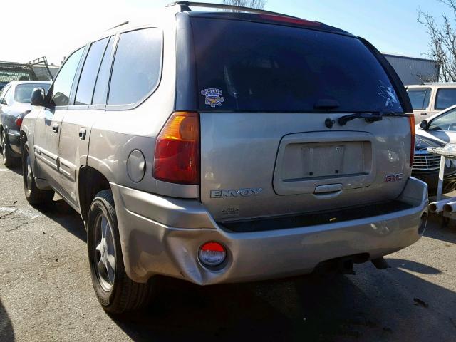 1GKDS13S542410483 - 2004 GMC ENVOY TAN photo 3