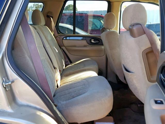 1GKDS13S542410483 - 2004 GMC ENVOY TAN photo 6