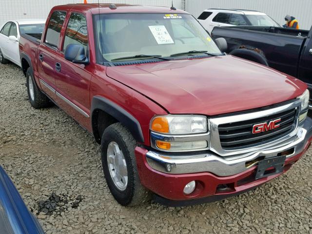 2GTEK13T951379295 - 2005 GMC NEW SIERRA RED photo 1