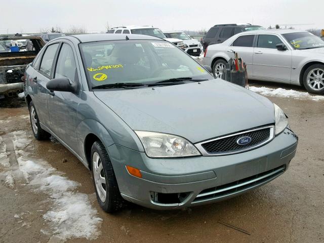 1FAFP34N65W294303 - 2005 FORD FOCUS ZX4 BLUE photo 1