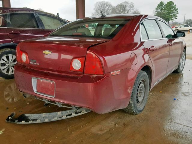 1G1ZD5E16BF118718 - 2011 CHEVROLET MALIBU 2LT RED photo 4