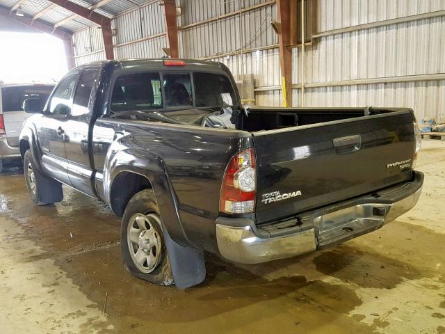 5TETX4GN3AZ746185 - 2010 TOYOTA TACOMA PRE შავი ფოტო 3