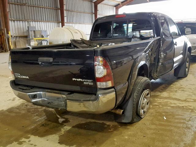 5TETX4GN3AZ746185 - 2010 TOYOTA TACOMA PRE შავი ფოტო 4