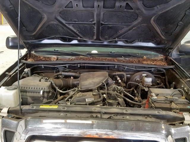 5TETX4GN3AZ746185 - 2010 TOYOTA TACOMA PRE შავი ფოტო 7