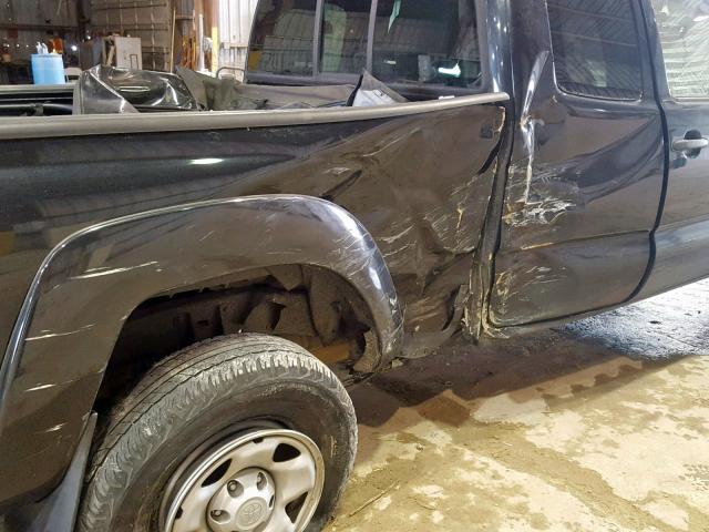 5TETX4GN3AZ746185 - 2010 TOYOTA TACOMA PRE შავი ფოტო 9