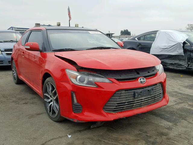JTKJF5C70E3080570 - 2014 TOYOTA SCION TC წითელი ფოტო 1