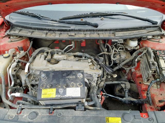 JTKJF5C70E3080570 - 2014 TOYOTA SCION TC წითელი ფოტო 7