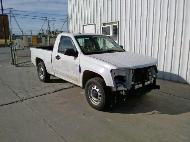 1GCCSBF96B8137568 - 2011 CHEVROLET COLORADO WHITE photo 1