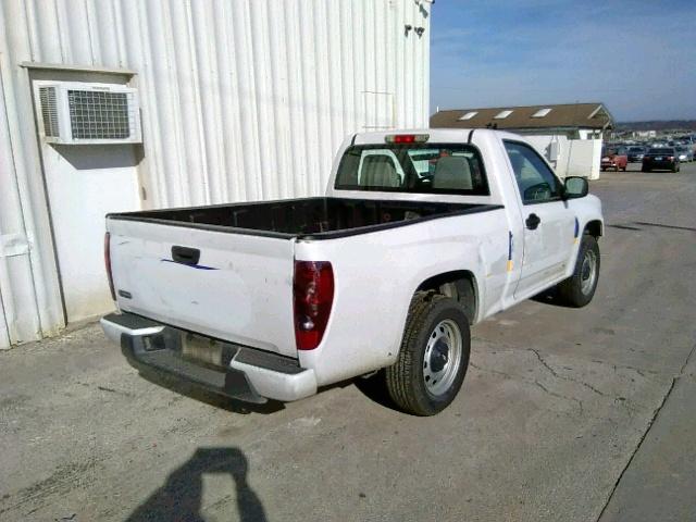 1GCCSBF96B8137568 - 2011 CHEVROLET COLORADO WHITE photo 4