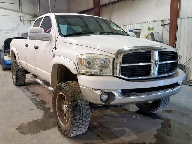 3D7LX38C66G248076 - 2006 DODGE RAM 3500 S WHITE photo 1