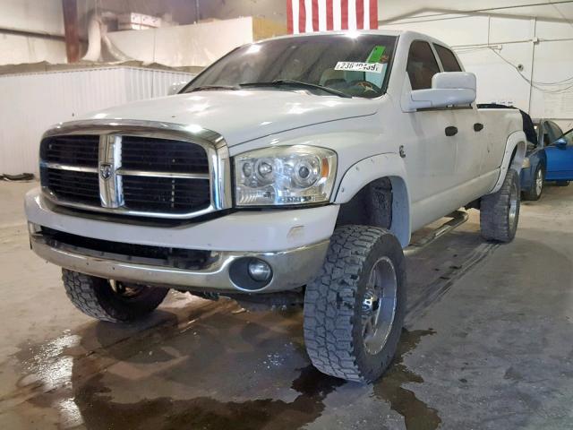 3D7LX38C66G248076 - 2006 DODGE RAM 3500 S WHITE photo 2