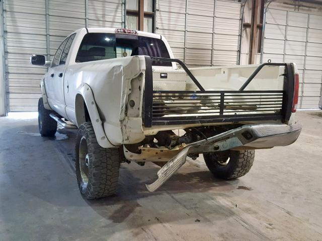 3D7LX38C66G248076 - 2006 DODGE RAM 3500 S WHITE photo 3