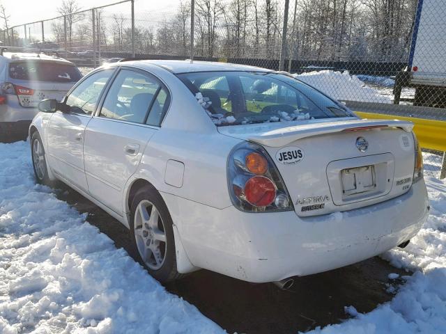 1N4BL11D12C140265 - 2002 NISSAN ALTIMA SE WHITE photo 3