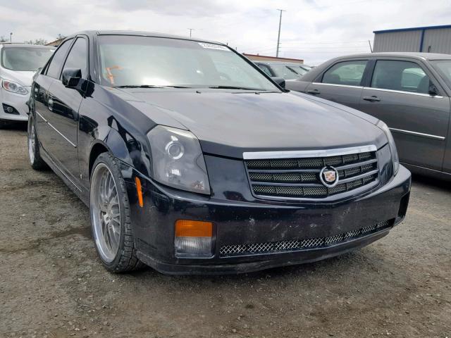 1G6DP577470164085 - 2007 CADILLAC CTS HI FEA BLACK photo 1