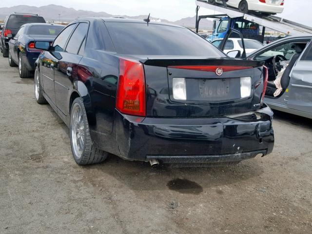 1G6DP577470164085 - 2007 CADILLAC CTS HI FEA BLACK photo 3