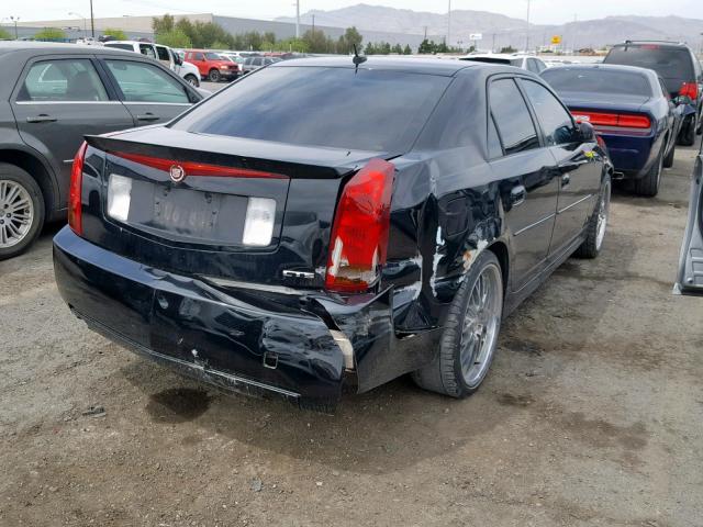 1G6DP577470164085 - 2007 CADILLAC CTS HI FEA BLACK photo 4