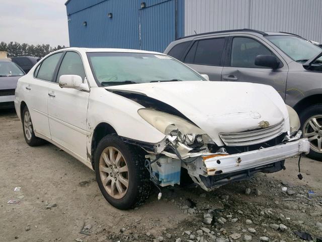 JTHBF30G730127059 - 2003 LEXUS ES 300 WHITE photo 1