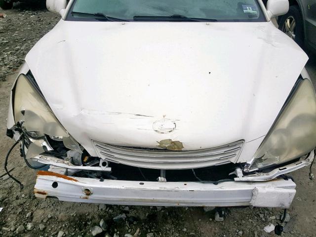 JTHBF30G730127059 - 2003 LEXUS ES 300 WHITE photo 7